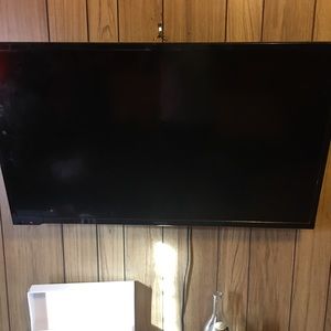 A tv
